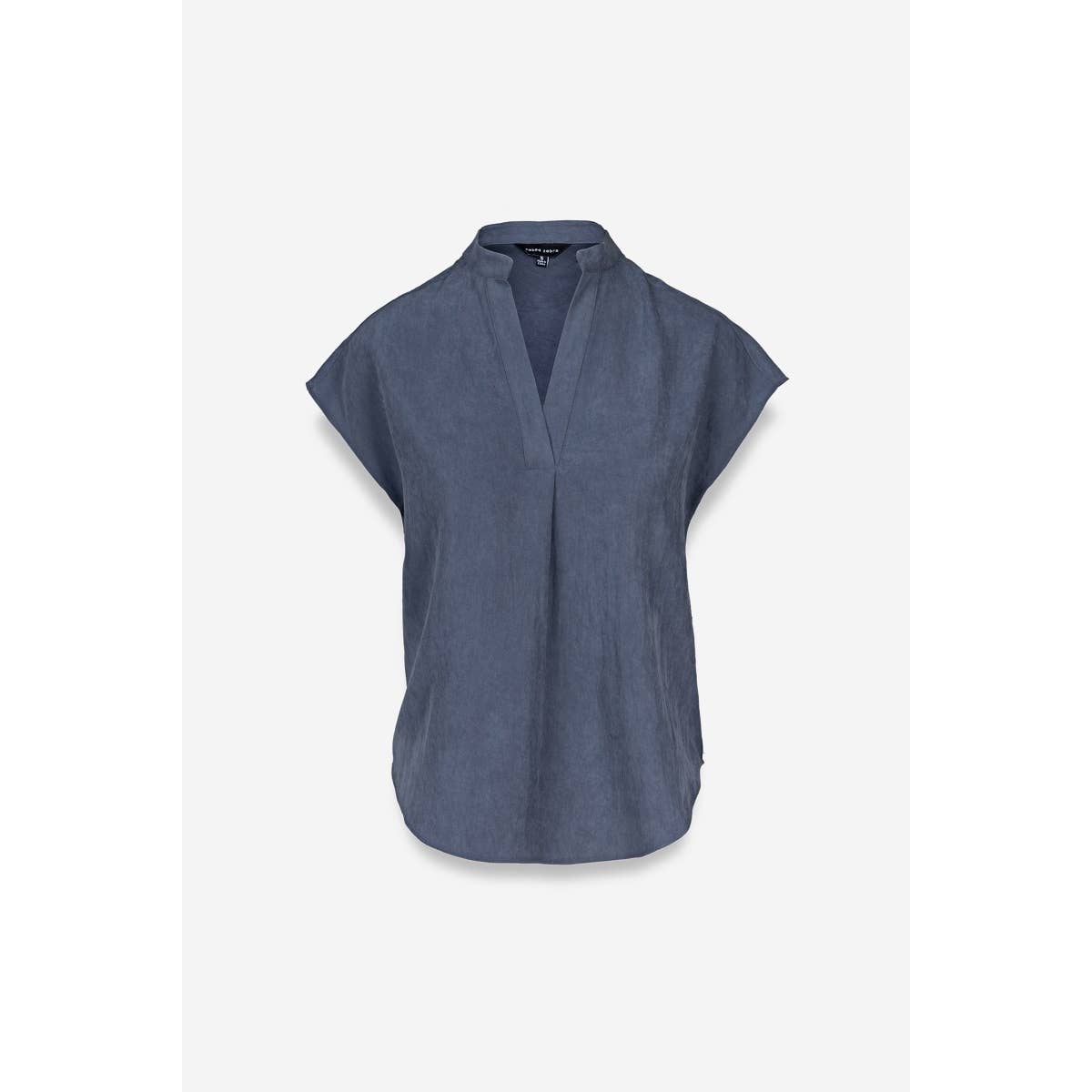 Deep Blue Silky Top