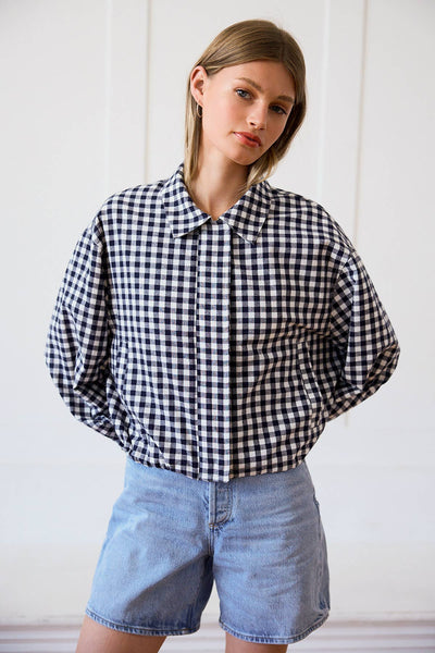 Harper Gingham Jacket