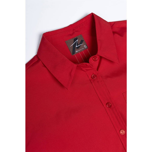 Red Racing Stripes Top