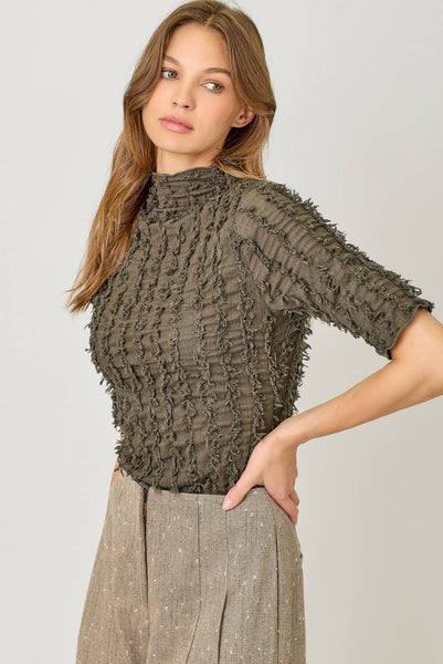 Lettuce Edge Fringe Top (Pre-order arriving September 19)
