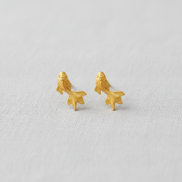 Charming Goldfish Earrings