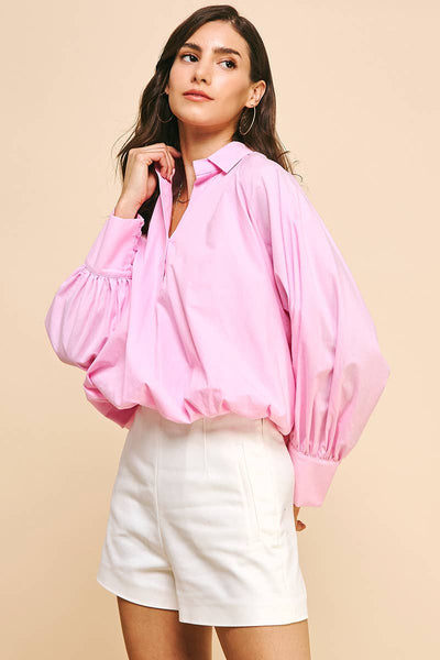 Valentina Pink Blouse