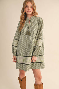 Round Top Mini Dress