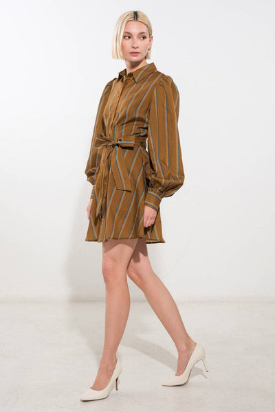 Morgan Stripe Dress