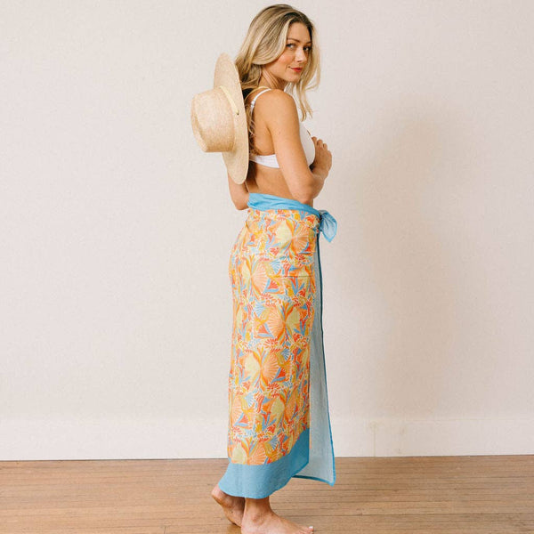 Sunshine Tienda Island Blooms Sarong