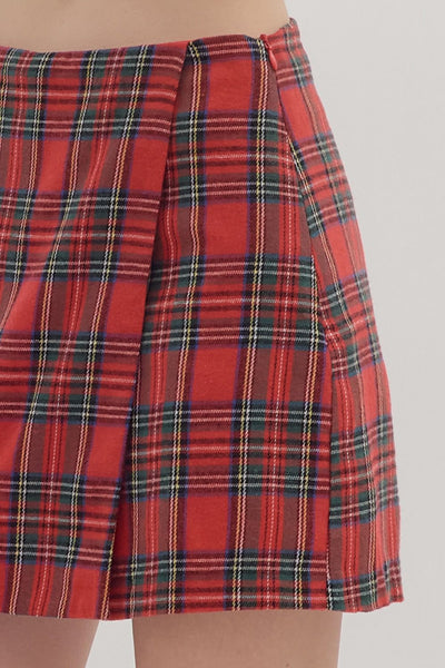 Britney Tartan Skort