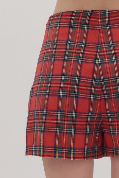 Britney Tartan Skort