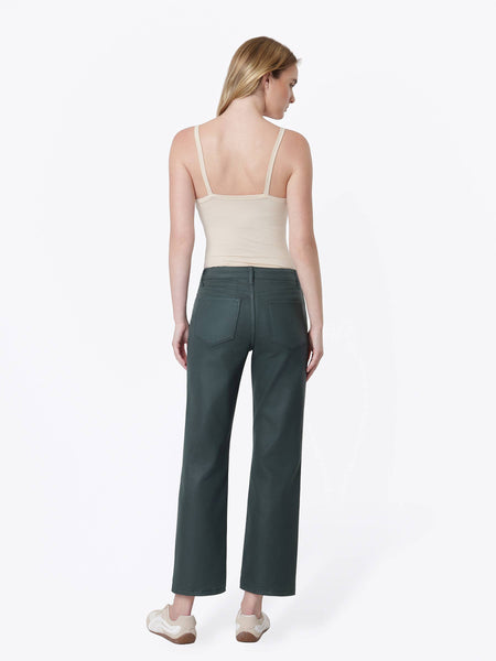 Spruce Coated Jeans