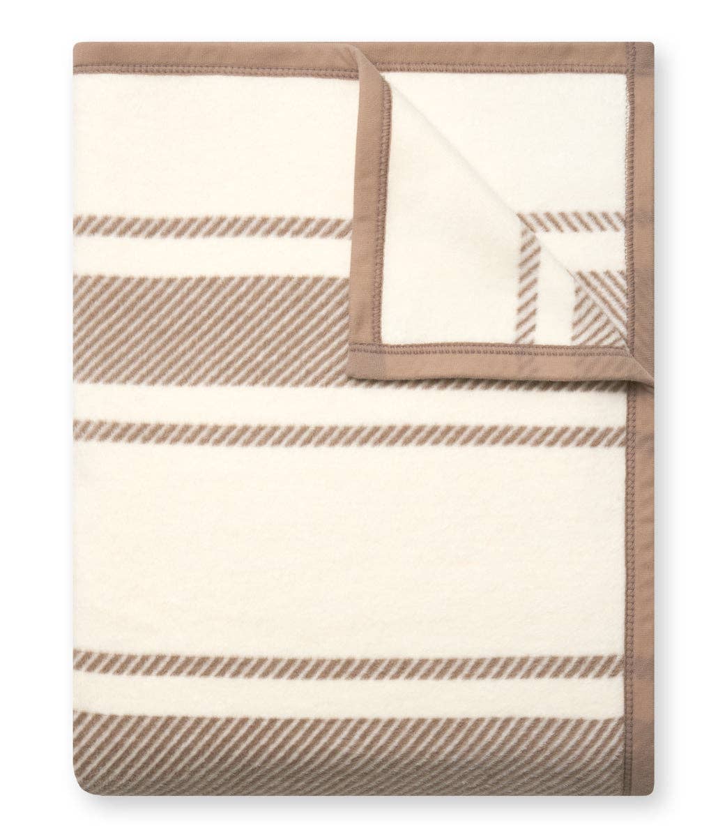 ChappyWrap - Dockside Stripe Sepia Blanket: Original