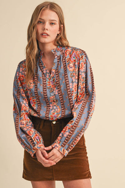 Dallas Floral Blouse