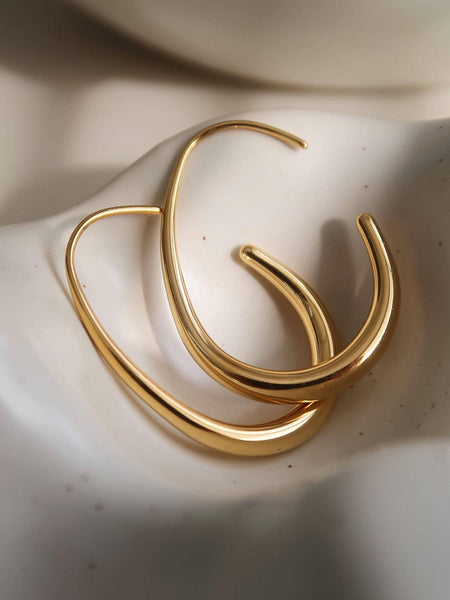 Cyril Open Hoop Earrings