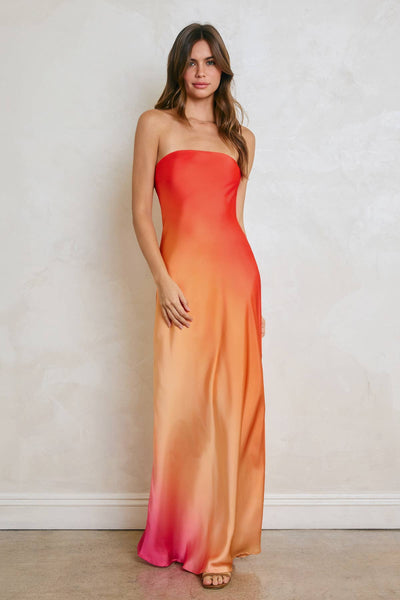 Hibiscus Cosmo Strapless Dress Arriving Monday