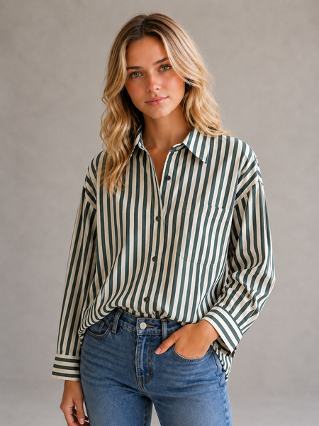 Forest Striped Shirt Arriving Thursday