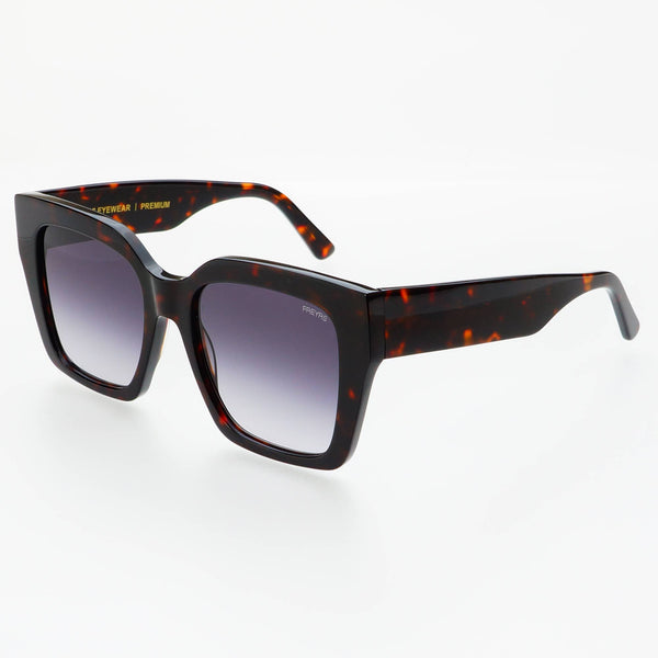Bon Chic Oversized Square Sunglasses: Tortoise