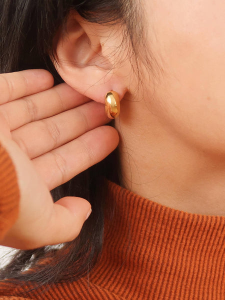 Small Gold Hoops