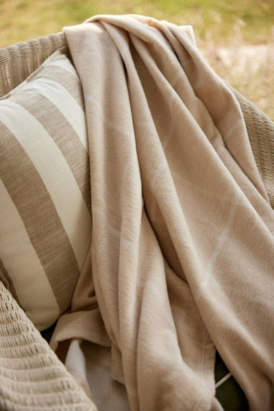 ChappyWrap - The Lightweight Blanket - Windowpane Wheat: Lightweight