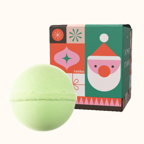 Geo Bath Bomb - Santa