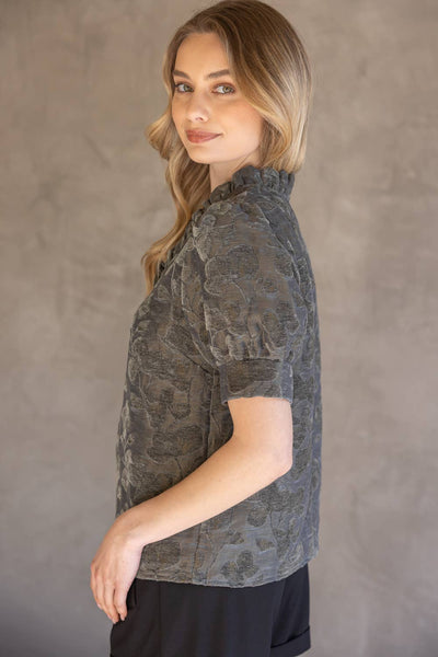 Victoria Velvet Top