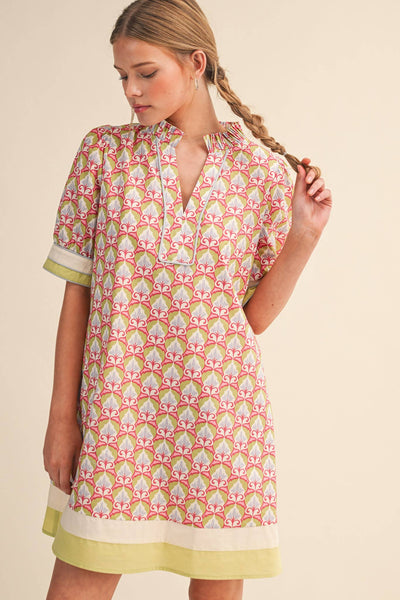 Peggy Vintage Print Dress Arriving January 29th
