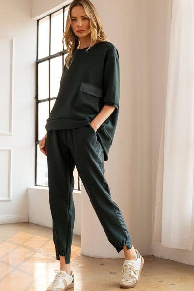 Katie Crepe Knit Pant