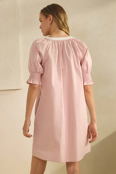 Ashley Poplin Mini Dress