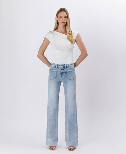 High Rise Trouser Jean