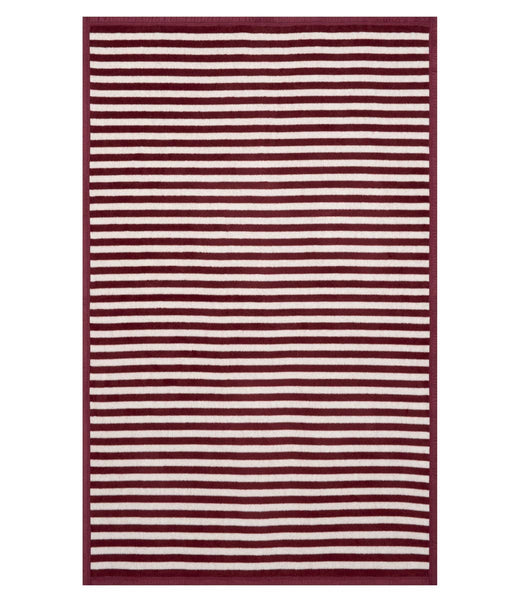 ChappyWrap - Sideline Stripe Maroon Midi Blanket: Midi