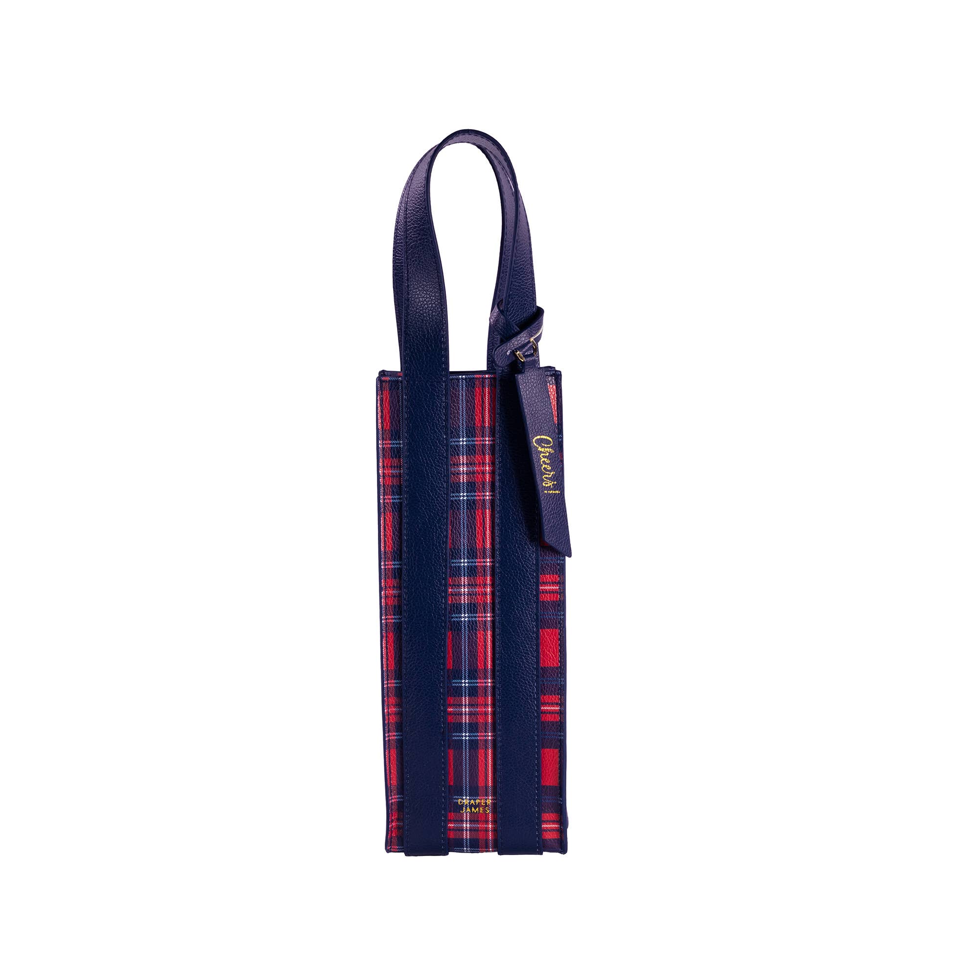 Draper James Wine Tote, Angie Plaid