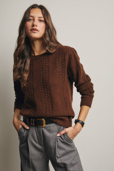 Emma Taupe Sweater