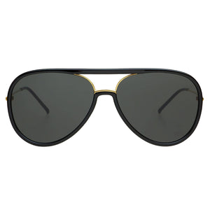 Shay Aviator Sunglasses Black