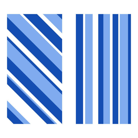 Blue Striped Quick Dry Beach Towel