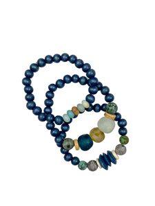 Trio Stack Bracelet Set :: Yellowstone